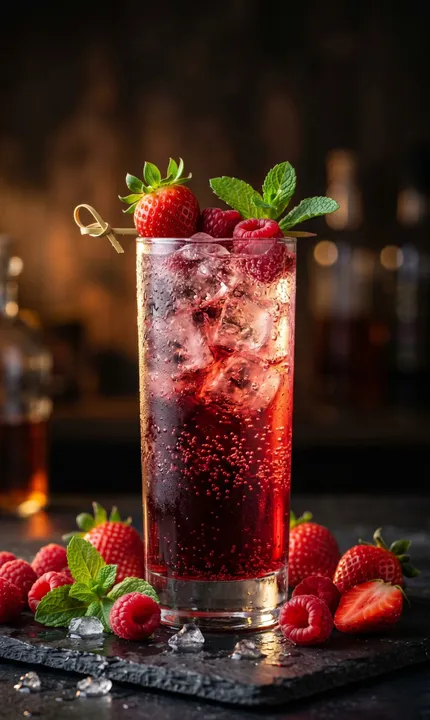 Soda Frutos Rojos