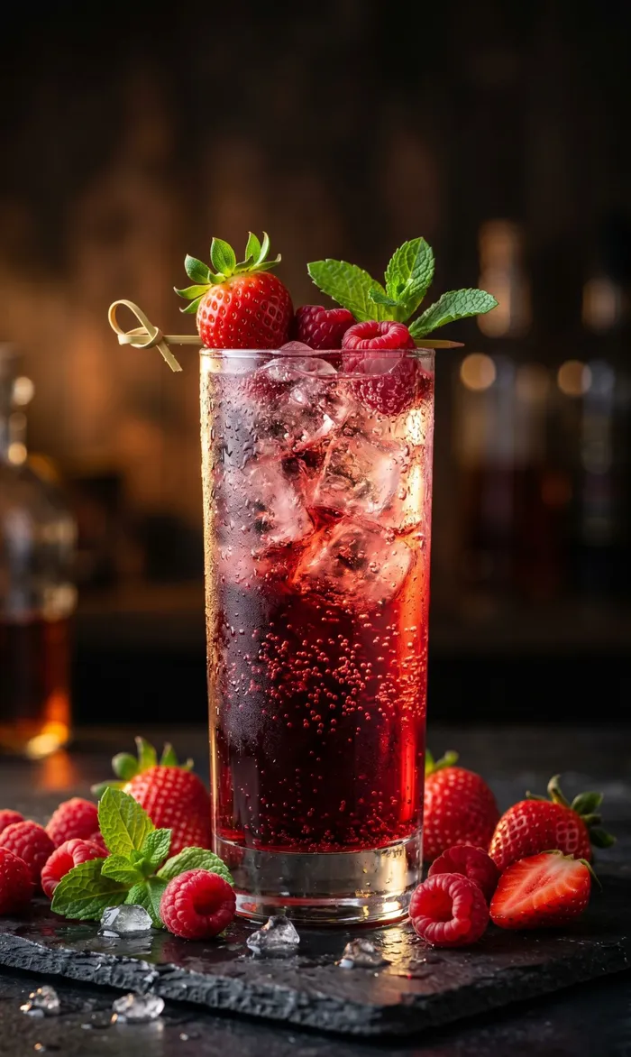 Soda Frutos Rojos